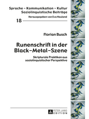 cover image of Runenschrift in der Black-Metal-Szene